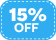 Promo 15% Off